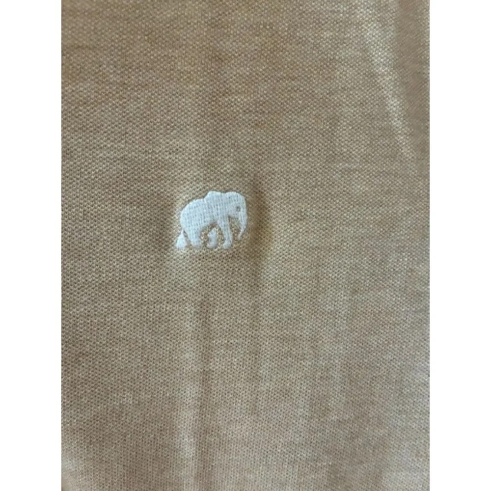 Banana Republic Polo Shirt | Men's Medium | Beige Performance Polo | EUC